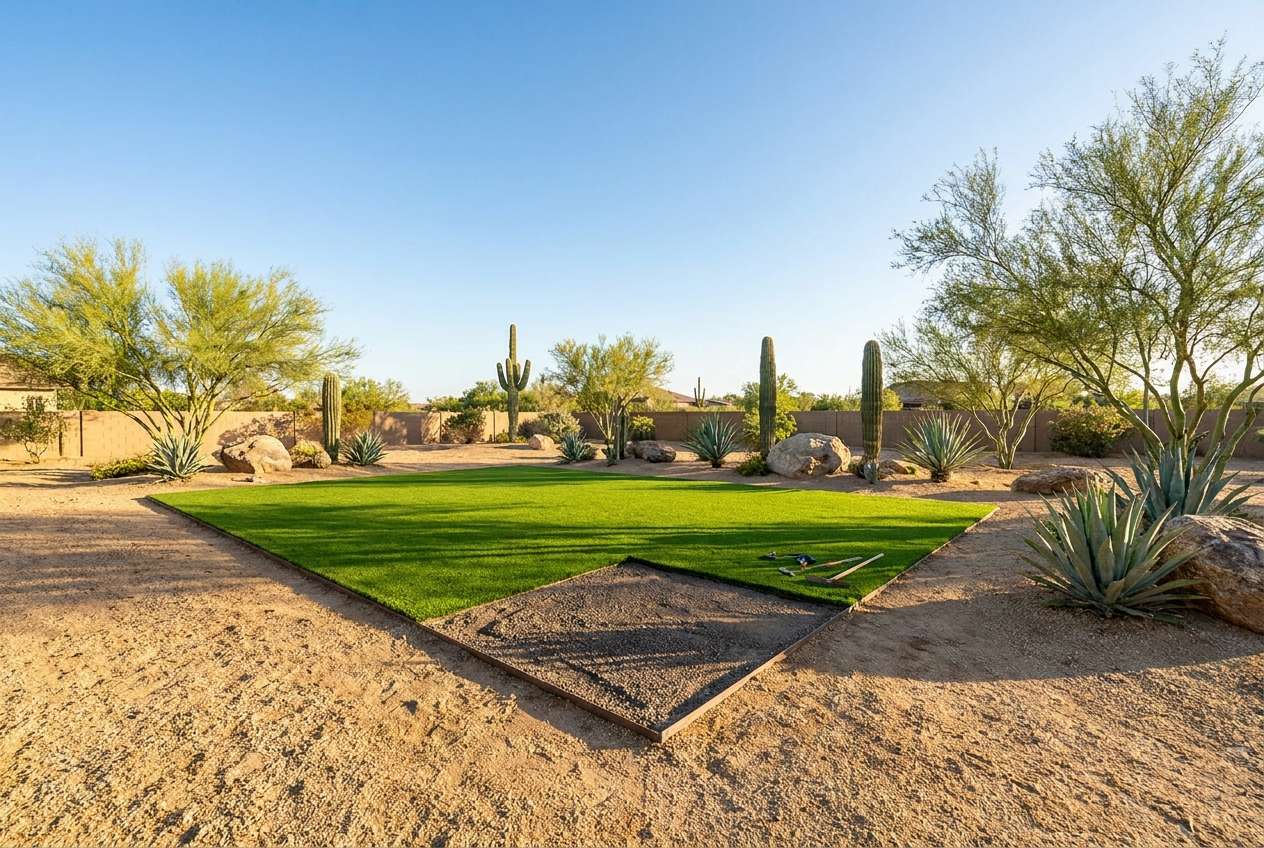 Artificial Turf Installation in Buckeye AZ